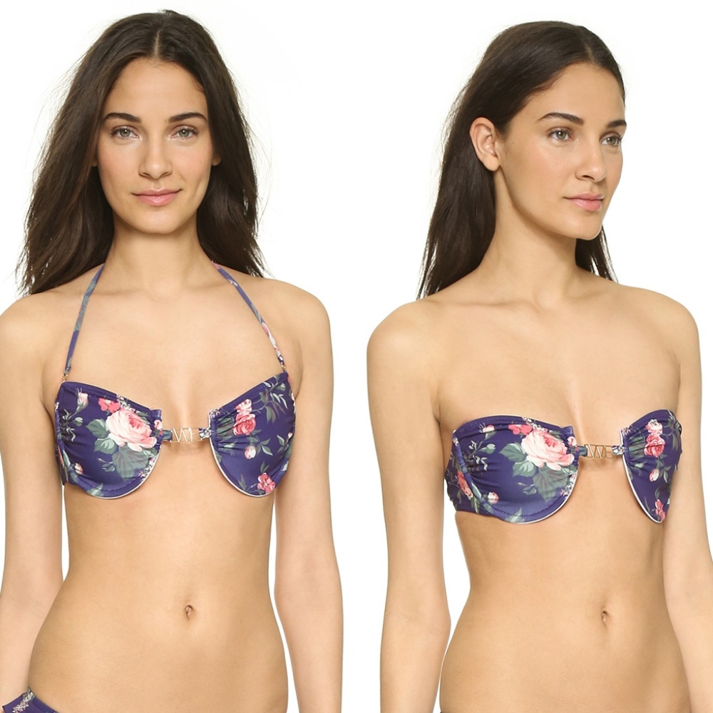 Wildfox Gypsy Flowers Floating Underwire Top